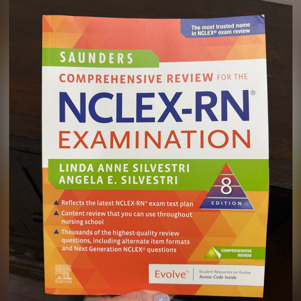 Saunders NCLEX-RN Examination Review Book